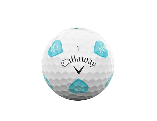 Callaway Golf Chrome Soft 2026 Golf Balls - color: Truvis Hearts