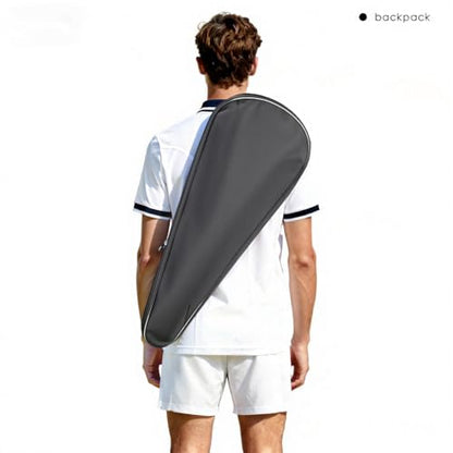 2 Rackets Tennis Racket Cover Padded Tennis Racket Bag with Handle and Adjustable Shoulder Strap
