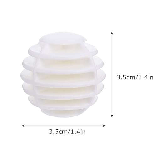 10Pcs Indoor Stripe Golf Practice Balls PE Material Lightweight Training Balls for Golfers Indoor Use