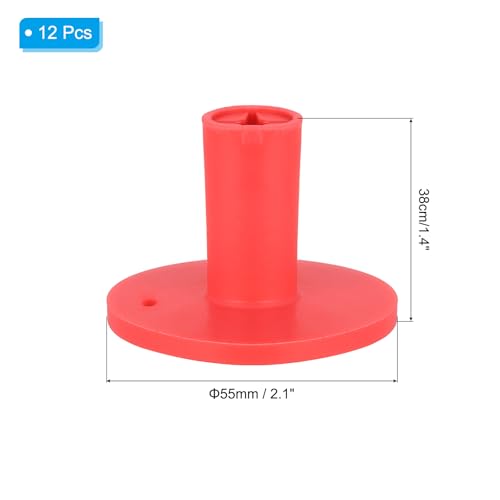 PATIKIL Rubber Golf Tee, Golf Practice Tees Training Driving Range Tee Stable Golf Ball Holder for Outdoors Hitting Mat