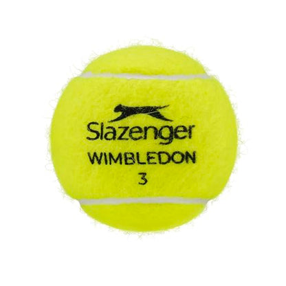 Slazenger Tennis Ball, Official Wimbledon Ball, ITF Approved, Metal tin (4 Balls)
