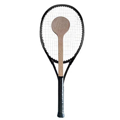 Almencla Wooden Tennis Spoon Sweet Trainer Tennis Racket Practice Batting Accurately Tennis Pointer Improve Responsiveness for Outdoor Indoor-Good Control