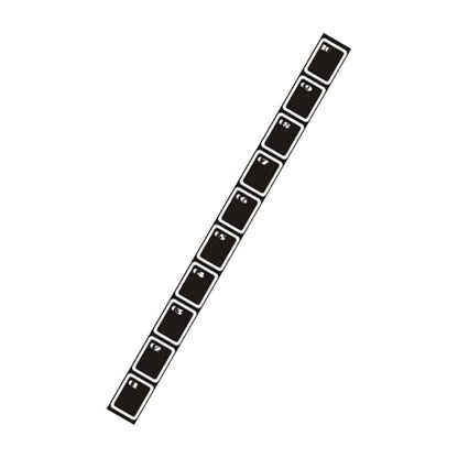 Non-Slip Agility Ladder – 250/350/450cm Jacob, Soccer Practice Tool, Speed Supply | Perfectly Great for Sports Fitness Exercise, Portable - size: 450x34x0.3CM