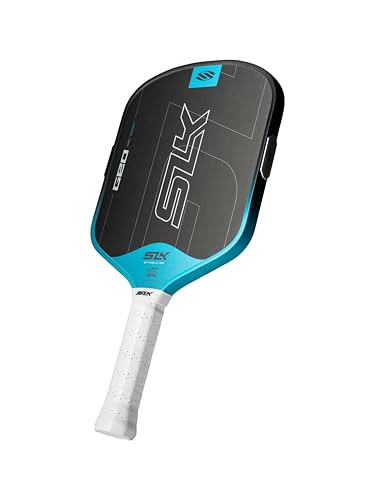 Selkirk Sport SLK Geo Pickleball Paddle | T700 Raw Carbon Fiber Pickleball Paddles | Massive Sweet Spot & Balance with Rev-Pro Core - color: Cyan, size: Widebody