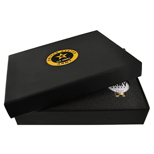 PinMart's Officially Licensed Army Golf Essentials Gift Set, Golf Divot Tool, Hat Clip, Magnetic Ball Markers, Large Ball Marker with Presentation Box - Gifts and Accessories