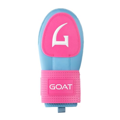 Baseball Sliding Mitt – Youth & Adult Protective Sliding Mitt – Ambidextrous Hand Guard for Baseball & Softball – Baserunning Safety Gear – Baseball Accessories - Multiple Color Options - color: Electric Blue & Pink, size: Adult