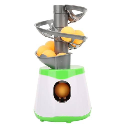Machine, Portable Table Tennis Trainer Ball Automatic Launcher Lightweight ABS Training Machine for Children Entertainment 10 Balls Included Tennis Ball Launcher Machine