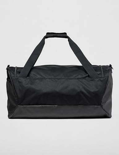 Nike Unisex Adult Gameday Brasilia 9.5 Training Duffel Bag (25L, 41L, 60L, or 95L) | Mens and Womens - color: Black/Black/White, size: Large