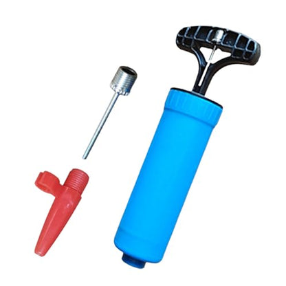 Sports Ball Air Pump - Compact Inflator with Needle for Football Soccer Volleyball | Manual Hand Pump for Gym, Outdoor Recreation, and Exercise Balls, Convenient and Portable Design 6.69x1.38 in