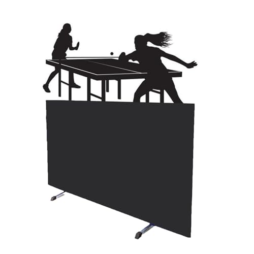 Portable Table Tennis Enclosure,Fencing for Competition & Training, for Playground Gym Office Use - color: Color4, size: 1 piece