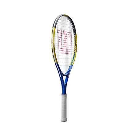 WILSON US Open Junior/Youth Recreational Tennis Rackets - color: Blue/Yellow, style: 25