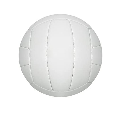 Aoneky Official Size 5 Soft Volleyball - Premium PVC Training Ball for Indoor & Outdoor (Air Pump Included) - style: Single Deflated Ball