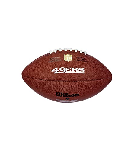 Wilson NFL Backyard Legend Football - Official Size - style: San Francisco 49ers