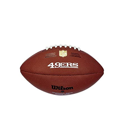 Wilson NFL Backyard Legend Football - Official Size - style: San Francisco 49ers