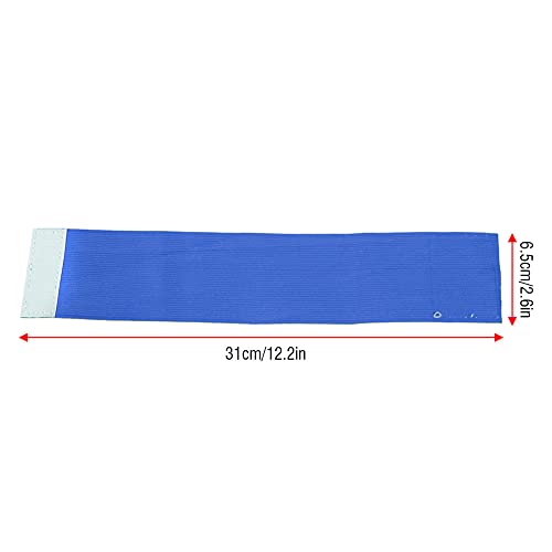 Captain Armband, Outdoor Team Sports Groups Soccer Armbands Adjustable Player Bands Elastic Soccer Captain Armband for Adult Youth School Team Competition Players (Blue)