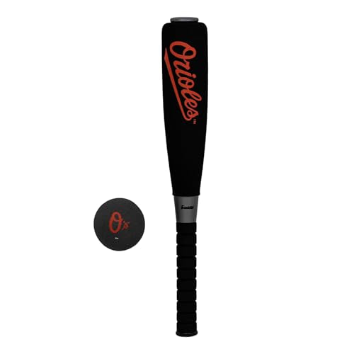 Franklin Sports MLB Jumbo Foam Baseball Bat + Ball Sets - Kids Oversize Foam Baseball Bats + Soft Baseballs - Indoor + Outdoor Youth Baseball Toy - MLB Team Baseball Bat + Ball Sets
