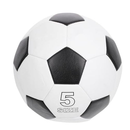Size 5 Training Soccer Ball Pu Machine-Stitched Adult Football for Outdoor Practice and Match Use