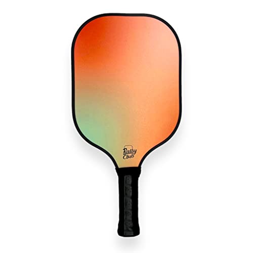 Rally Club Pickleball Paddles for Men Women | Carbon Fiber Polymer Honeycomb Composite Core | Lightweight Durable | Uniquely Designed Stylish for Singles Doubles - color: Cruz