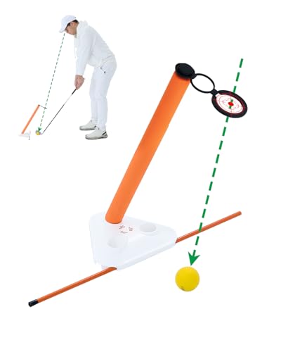 Visual Lock Golf Training Aid – Instant Head Stability & Swing Plane Trainer – Master Swing Path, Fix Swaying, and Correct Slices for Driver & Irons