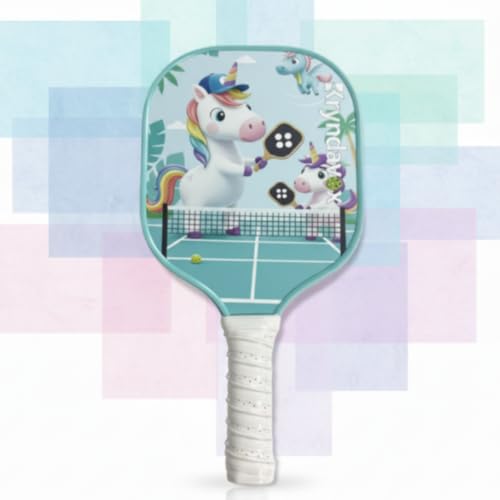 Kids Pickleball Paddle，Lightweight Pickleball Rackets, Kids Junior Pickleball Paddles,Durable Paddle for Children and Beginners
