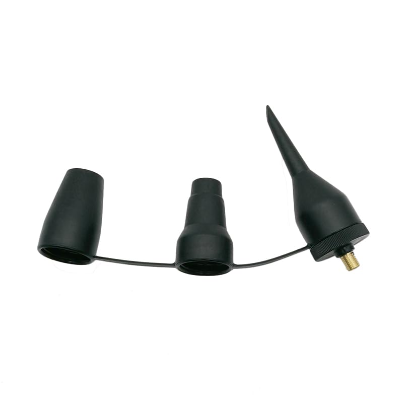 8 Piece Inflation Adapter Kit for Compressor Accessories Including Ball Needle and Bicycle Tyre Valve Adapter