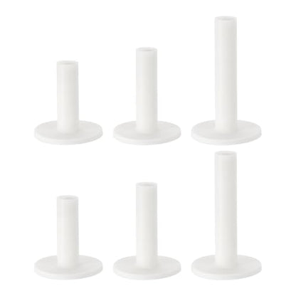 PATIKIL Rubber Golf Tee, Mix Size Golf Tees Training Tee, - color: White