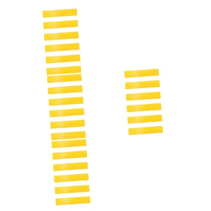 BESPORTBLE Landmark Court Lines Marker Kit Flat Marker for Training Ground Marking Tools Tennis Training Strip of
