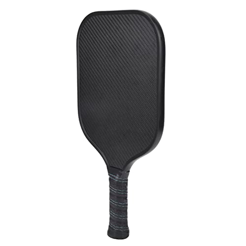 Carbon Fiber Paddle, Lightweight Portable Racquet with Polypropylene Honeycomb Core, Training Sports Equipment for Ball Control