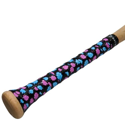 Bat Grip Tape for Baseball - Softball Precut and Pro Feel Bat Grip Tape Replacement - color: Cotton Candy