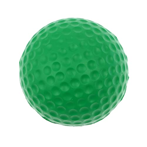 10 Pieces PU Foam Sponge Soft Elastic Golf Balls for Indoor E Outdoor Golf Training Practice - Choice of Colors