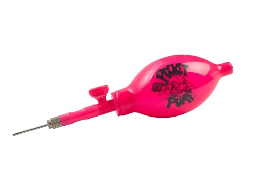 Tandem Sport Pocket Pump - Mini Ball Pump with Hose & Air Release Valve - Travel Size Ball Pump for Volleyballs, Basketballs & Footballs - Easy, One Hand Operation - Pink - style: Pocket Pump, Pink