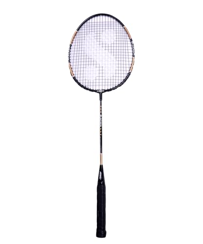 Silver's Aluminium BLACKEN Badminton Racket with Full Cover