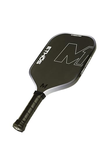 M1 Pickleball Paddles: USAP and PBCor.43 Approved, 16 MM, Elongated, Thermoformed, T700 Raw Carbon Fiber, Strong Power, Control, and Spin, Superior Paddle