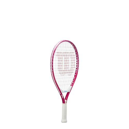 Wilson Ultra Power 19" Junior Recreational Tennis Racket - Pink/White/Blue
