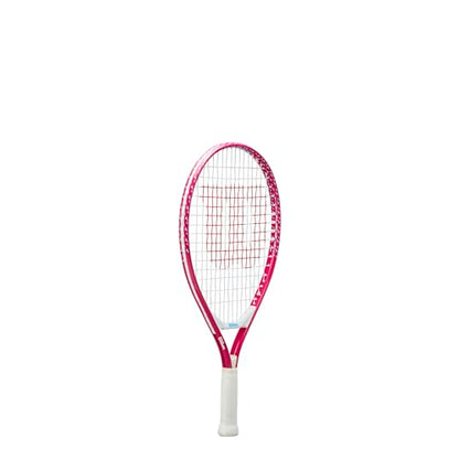 Wilson Ultra Power 19" Junior Recreational Tennis Racket - Pink/White/Blue