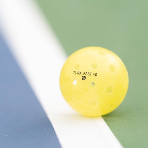 Onix Durafast 40 Pickleball Top Performance Engineered for Championship Play True Flight Competitive Ball - color: DURA Dura Fast Pickleball - 4 Pack - Yellow