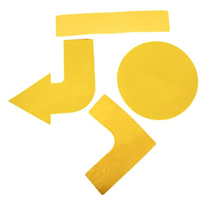 Toddmomy Directional Marker Classroom for Rectangular Marking Pads Site Marking Lines Poly Spots Flat Sports