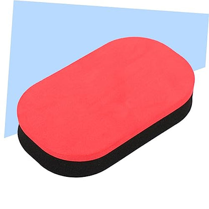 VANZACK Table Tennis Bat Cleaning Sponge Durable Maintenance Pad for Racket Care High Density Red Rubber Cleaner
