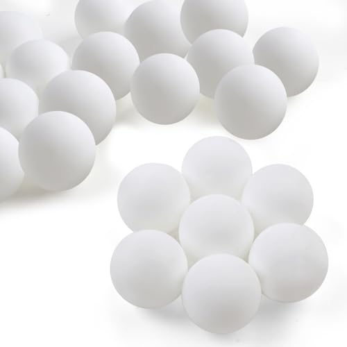Guirnd 28 Pcs 40mm Ping Pong Balls for Table Tennis, Games, Arts, Kids, and Pet Toys - color: White