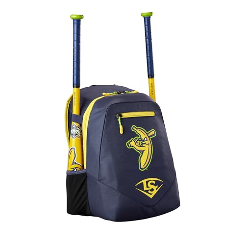 Louisville Slugger Powerized Stick Pack Backpacks - color: Savannah Bananas