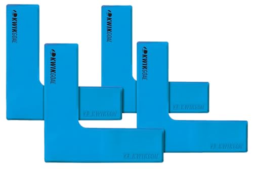 Kwik Goal Flat Corner Marker (Pack of 4), Blue, 16A3104