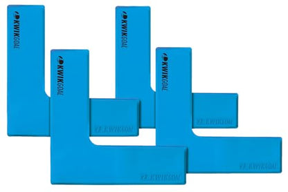 Kwik Goal Flat Corner Marker (Pack of 4), Blue, 16A3104