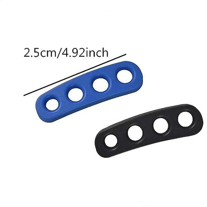 Basketball Shooting Trainer Aid, 2PCS Basketball Training Equipment Aids, Shooting Form Trainer for Basketball for Youth and Adult (Black, Blue)