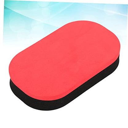VANZACK Table Tennis Bat Cleaning Sponge Durable Maintenance Pad for Racket Care High Density Red Rubber Cleaner
