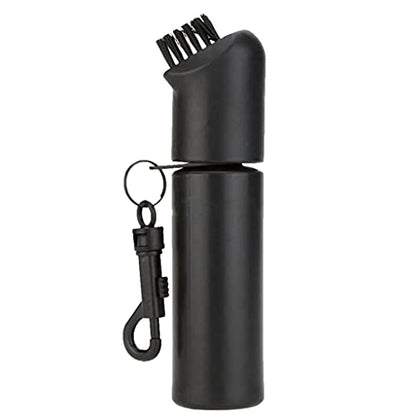 Golf Club Brush,Professional Golf Cleaner Brush with Extrusion Water Bottle&Hook, Easily to Fill Water/Soap Solution