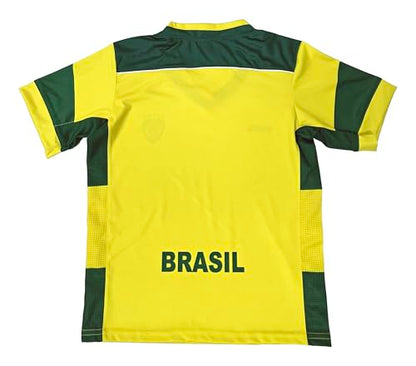 ARZA Sports Youth Brazil‑Inspired Soccer Uniform Set – Jersey & Shorts Optional Custom Name and Number