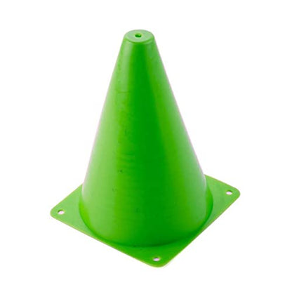 VANZACK 12pcs Soccer Training Cones Plastic Football Roadblock Markers for Agility Drills Sports Training and Outdoor Games Green
