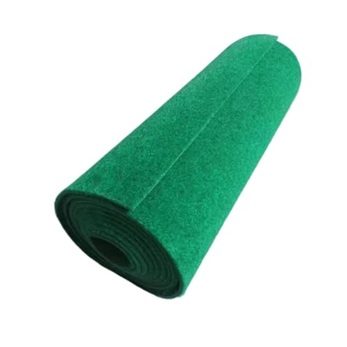 Suede Golf Putting Practice Blanket, Thickened Anti Slip Golf Putting Hitting Mat for Golf Training Aid Use