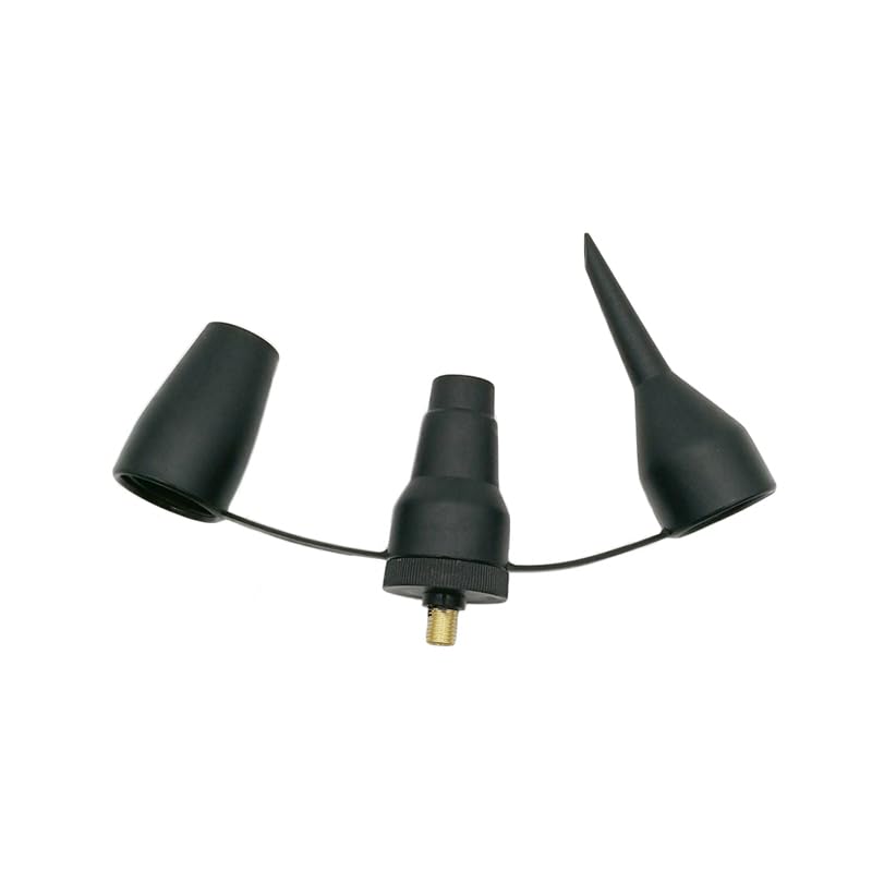 8 Piece Inflation Adapter Kit for Compressor Accessories Including Ball Needle and Bicycle Tyre Valve Adapter