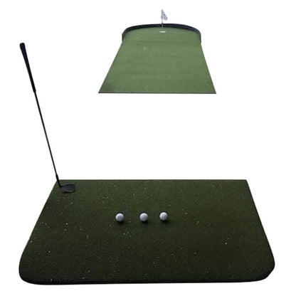 Big Moss Golf Commander V2 Series 4'X15' Patio Practice Putting Chipping Green